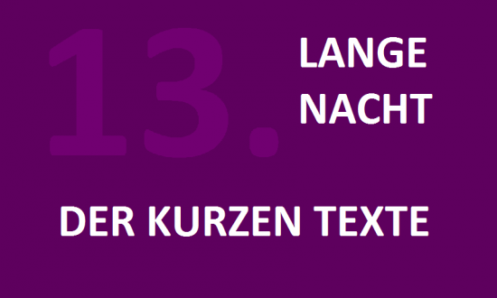 Bild 13. Lange Nacht der kurzen Texte 